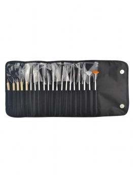 

Nail Art Dotting Painting Drawing Polish Brush Pen Tools Set with Bag