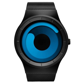 

Men Waterproof Round Alloy Analog Buckle Quartz Watch, Multicolor