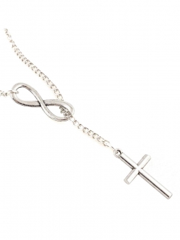 

Alloy Cross Pendant Chain Necklaces