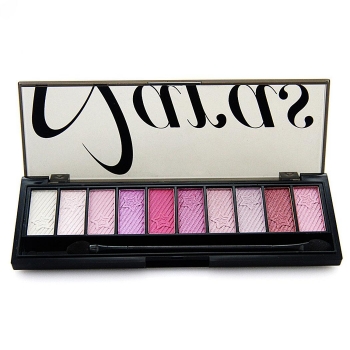 

10 Colors Eyeshadow Makeup Palette Glamorous Smoky Eye Makeup Kit, Multicolor