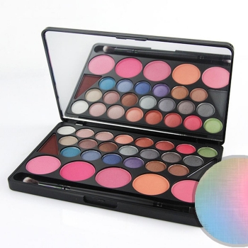 

Makeup Blusher Eyeshadow Palette Full Color Palette Beauty Eye Shadow Set, Multicolor