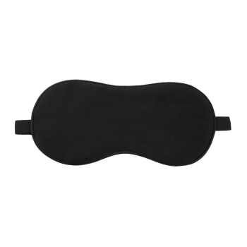 

Soft Solid Sleep Masks Blindfold Eyewear Mask Travel Rest Sleep Aid, Black