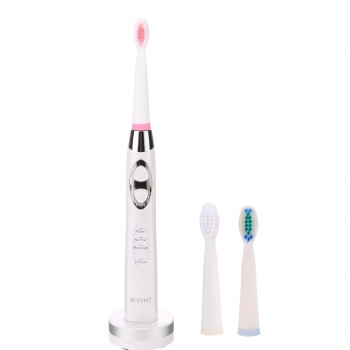 

White Sonic Electric Toothbrush Rechargeable Tooth Brush