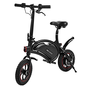 

Ships Free To USA, ANCHEER DYU Aluminum Portable Electric Bike- 12 inch Wheels " Folding Design " Smart Controlling " 20KM Range, Multicolor