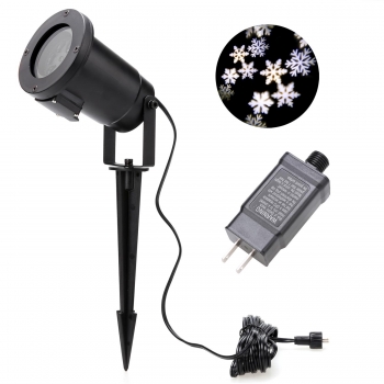 

Outdoor" Indoor LED Projection Light For Christmas Festival Garden Decoration, White