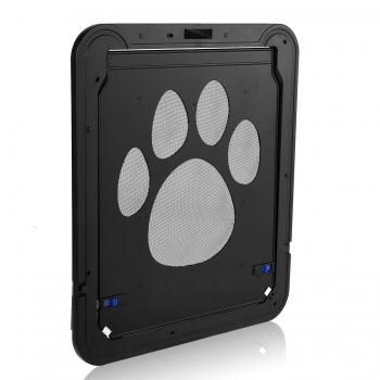 

Pet Dog Cat Screen Door Window Screen Flap Door Large Automatic Lock"Lockable