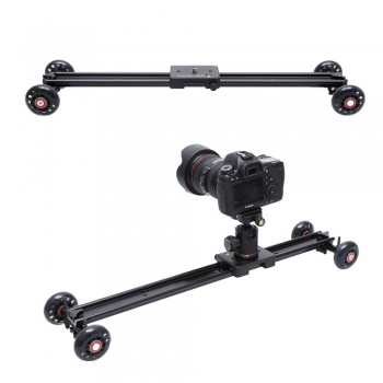 

60cm" 23.6inch Camera Track Dolly Slider Video Stabilization Rail System