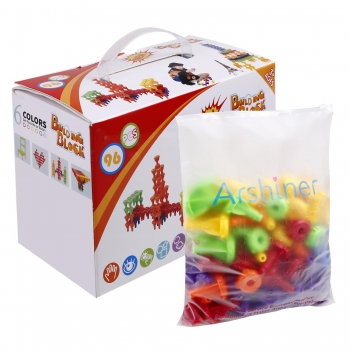 

Kid 96 PCS Plastic Building Block Set Preschool Playing Toys