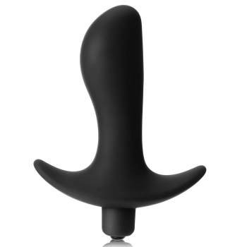 

Waterproof Silicone Vibrating Anal Vibrator For Men Sexy Products Toys, Black