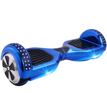 

Blue Bluetooth 6.5inch 2 Wheels Electric Self-Balancing Smart Drifting Scooter Electroplating, Multicolor