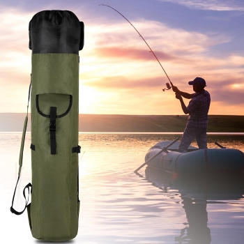 

Portable High-capacity Waterproof Fishing Rod Bag Carrier Storage Fishing Bag