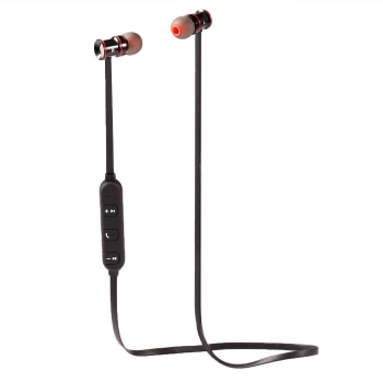 

Wireless Sports Bluetooth 4.1 Stereo In-Ear Earphone Earbuds Headset Headphone, Black