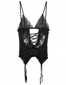 

Lace Lingerie Set Nightwear Underwear G-string+ Wrist Band, Multicolor