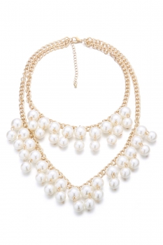 

New Women Hot Fashion Vintage Style Double Layer Casual Party Pendant Elegant Necklace