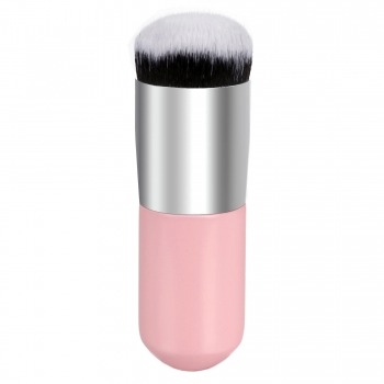 

Pink&Silver Cosmetic Foundation Face Makeup Powder Brushes