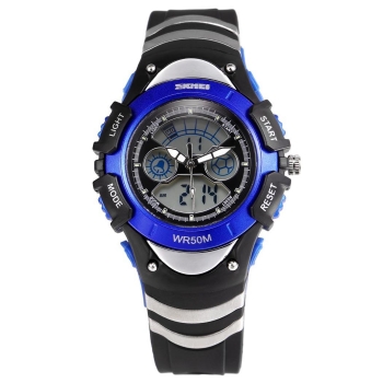 

Fashion Multifunctional Watch LED Digital Dial Quartz Wristwatch Student Sport Watch, Multicolor