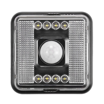 

Black 8 LED Auto Lighting Super White Sensitive Freely Light, Multicolor