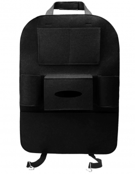 

Black 1PCS Car Accessories Multi Pocket Car Seat Bag Storage Organizer Seat Back Bag