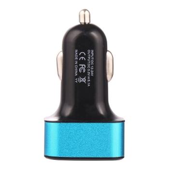 

Blue Car Charger For Smart Phones, Multicolor