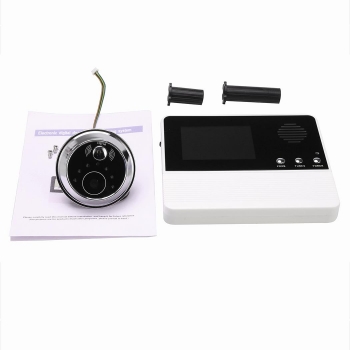 

Intelligent Electronic Cat Eye Visual Cat Door Video Doorbell, Black