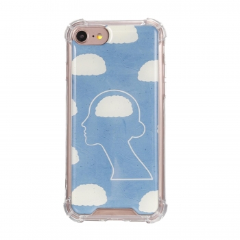 

Epoxy Adsorption Anti - Wrestling Painted Anti - Gravity Phone Case For iPhone, Multicolor