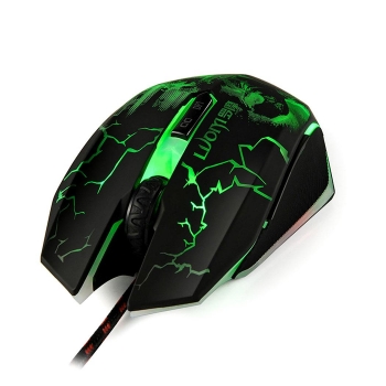 

Black Shock Macro Definition Programmable Wired Professional Gaming Mouse, Multicolor