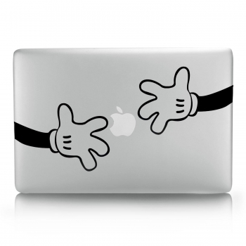 

For MacBook Notebook Cartoon Gesture Pattern Local Personality Creative Stickers, Multicolor
