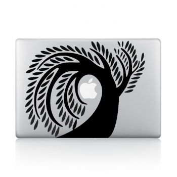 

For MacBook Notebook Abstract Tree Pattern Local Personality Creative Stickers, Multicolor
