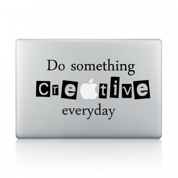 

For MacBook Notebook Letter Pattern Local Personality Creative Stickers, Multicolor