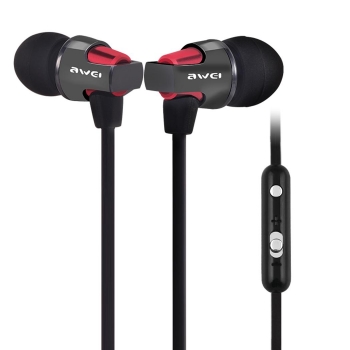 

Red Awei ES-860HI Metal In Ear Earphones with Subwoofer Effect, Multicolor