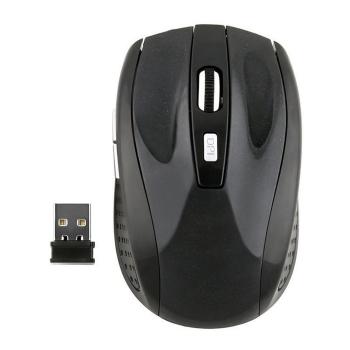 

Black Wireless Portable Mobile Computer Mouse Optical Compact Mice For PC" Laptop, Multicolor