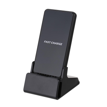

New Black Plastics 9V"1.67A 5V"2A Input 10.8W MAX Output Fast Wireless Charger Kit