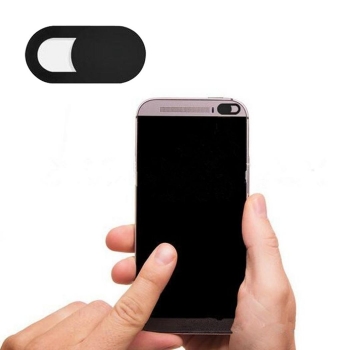 

Webcam Cover Slider Camera Sticker Privacy Protect for Phone Laptop Tablet PC, Black
