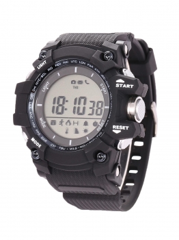 

New Unisex Men Women Fashion IP68 Three Anti-Smart Watch Wrist Watch Bracelet Bangle, Black