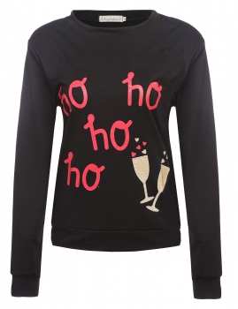

Casual O-Neck Long Sleeve Pullover Prints Sweatshirts, Multicolor