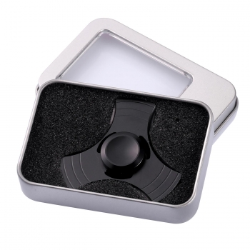 

Black Glowing Hand 360 Tri Fidget Desk Stress Reducer EDC Focus Toy, Multicolor