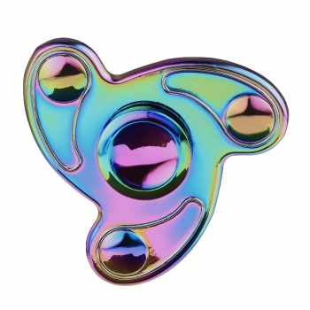 

Glowing Hand Spinner 360 Tri Fidget Desk Stress Reducer EDC Focus Toy