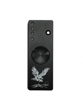 

Black USB Charging Cigarette Lighter Hand Spinner Fidget, Multicolor