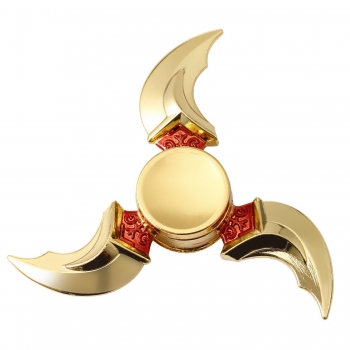 

Golden Color Game Hand Spinner Toys Zinc Metal Finger Toys