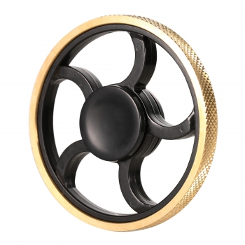 

Round Brass Hand EDC Focus Desk Fidget Spinner