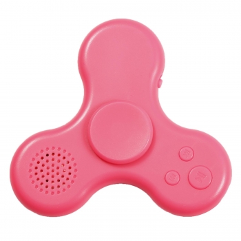 

Red LED Lights Three Pages Music Fidget Hand Spinner Finger, Multicolor