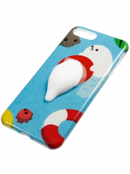 

Animal Space Pattern Shockproof Rugged Protective Hard Phone Case For IPhone, Multicolor