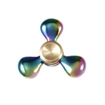 

Kids Rainbow Water Droplets Fidget Hand Triangle Finger