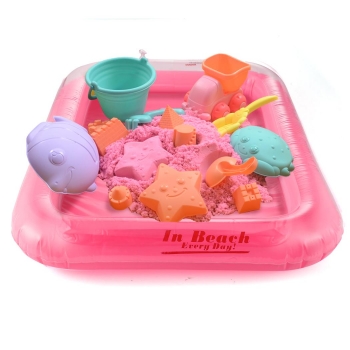 

Kids Baby Beach Training Inflatable Toy Sand Tray