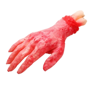 

Halloween Horror Props Lifesize Bloody Hand Haunted House Party Scary Decoration