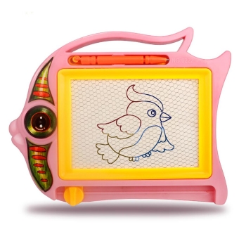 

Children Kids Mini Magnetic Drawing Board Colorful Writing Sketching Pad w" Pen