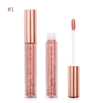 

#1 Metallic Shimmer Glitter Full Size Liquid Lip Stick, Multicolor