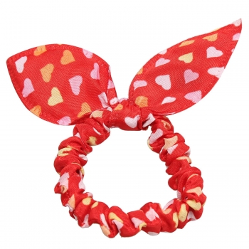 

10pcs Elastic Rabbit Ears Ponytail Holder Hair Band