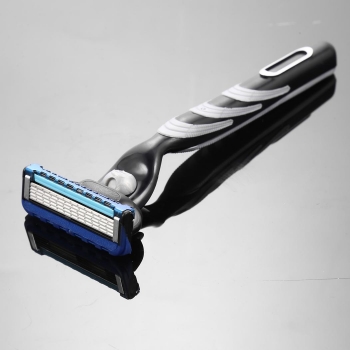 

3 Layered Razor Blade Manual Razor Shaver Non-slip Handles Holders