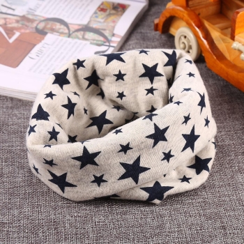 

Kids Long Warm Stars Printed Snood Outdoor Neck Warmer, Multicolor